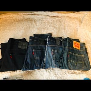 4 pairs - Levi’s Jeans 511 Men’s 34x30